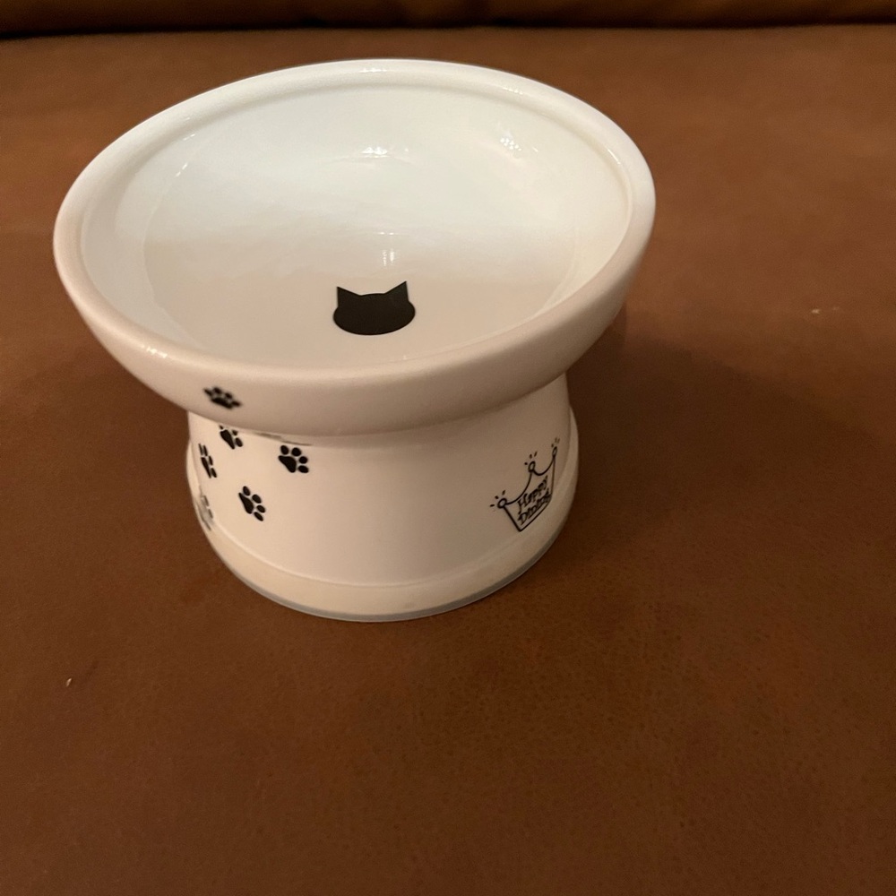Necoichi Raised Cat Food Bowl